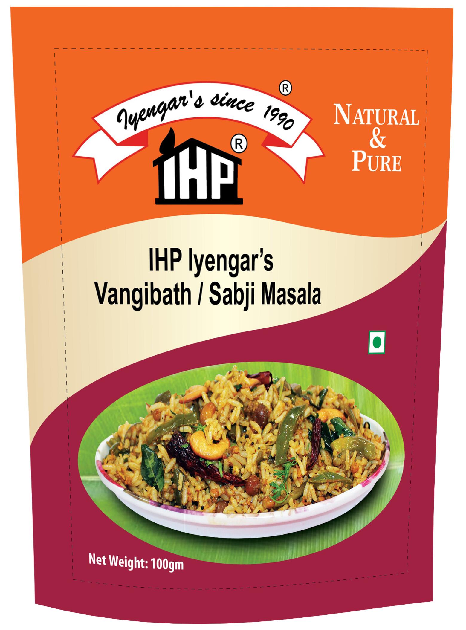 IHP Iyengar's Vangibath Masala 100g - Best Before May '23