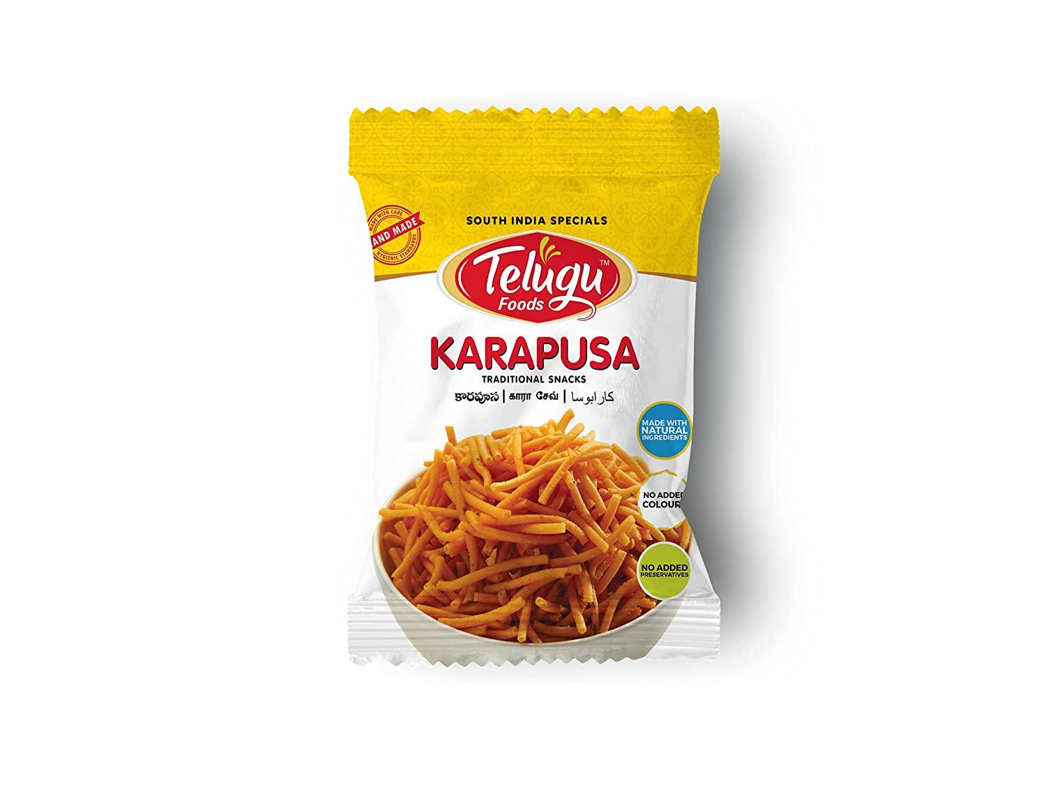 Telugu Foods Karapusa 170g - Best Before Oct '22