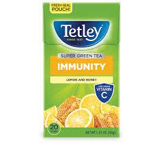 Tetley Immune Green Tea (Lemon & Honey) - 20 Bags