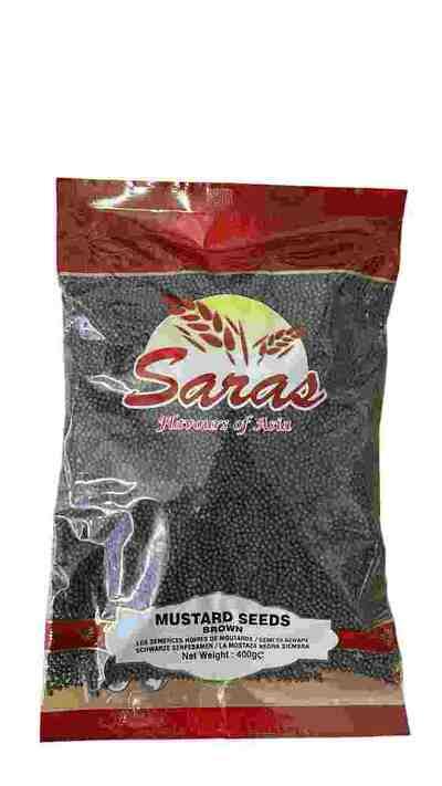 Saras Brown Mustard Seeds 400g