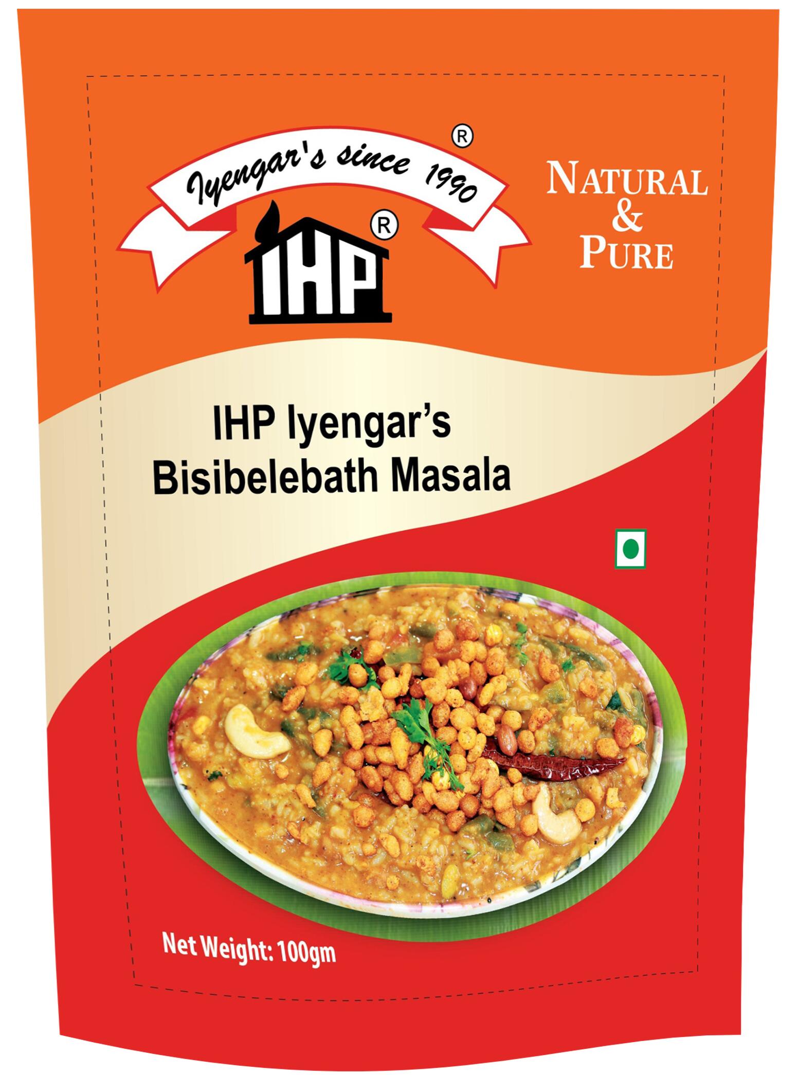IHP Iyengar's Bisibelebath Masala 100g - Best Before June '23