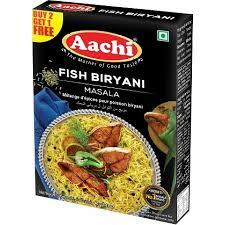 Aachi Fish Biriyani Masala 40g (Pack Of 3) - Best Before July '23