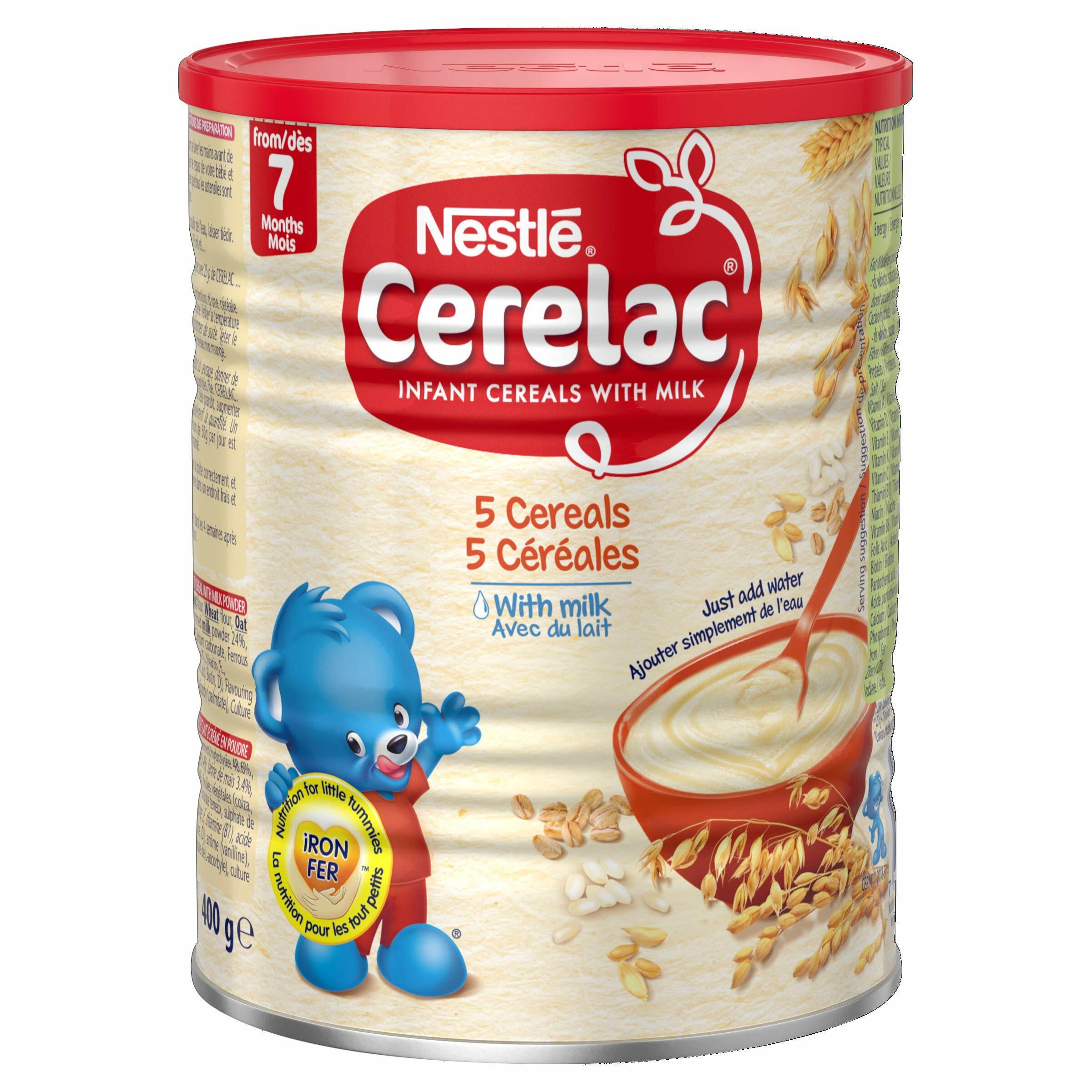 Nestle Cerelac 5 Cereals 400g
