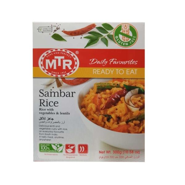 MTR Ready To Eat Sambar Rice 300g BEST BEFORE DEC'20