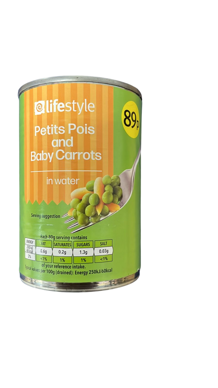Lifestyle Peas & Carrots 400g