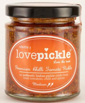 Lovepickle Chilli Tomato Pickle Medium 180g - Best Before Aug '23