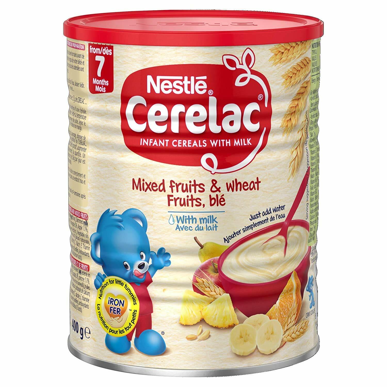 Nestle Cerelac Mixed Fruits & Wheat with Milk 400g
