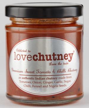 Lovechutney Sweet Tomato and Chilli Chutney 180g
