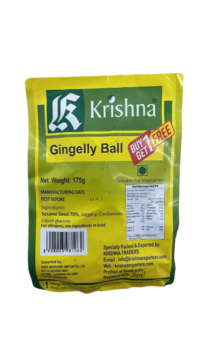 Krishna Sesame Ball 150g [Buy 1 Get 1 FREE]