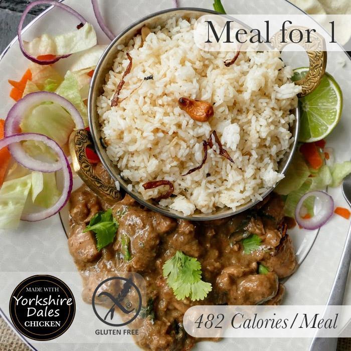Pepper Chicken Curry with Ghee Rice 450g