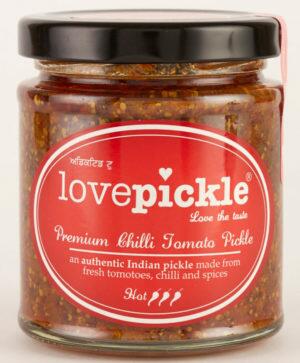 Lovepickle Chilli Tomato Pickle Hot 180g