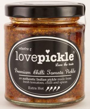 Lovepickle Chilli Tomato Pickle Extra Hot 180g
