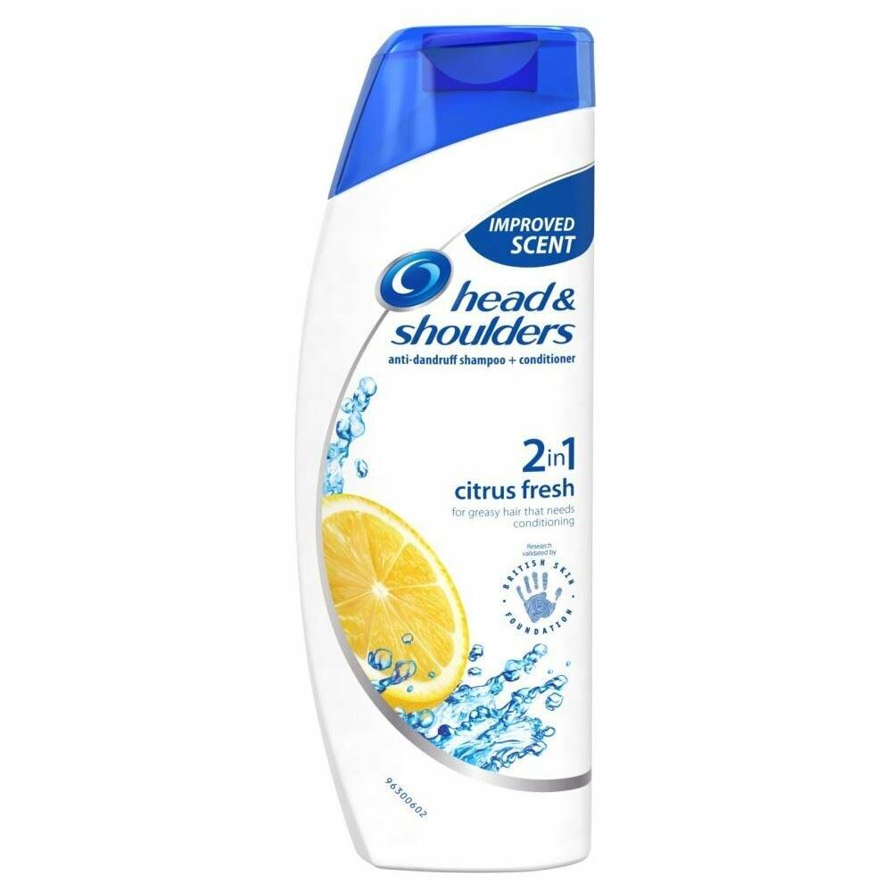 Head & Shoulders Citrus Fresh 2in1 Shampoo & Conditioner 450ml