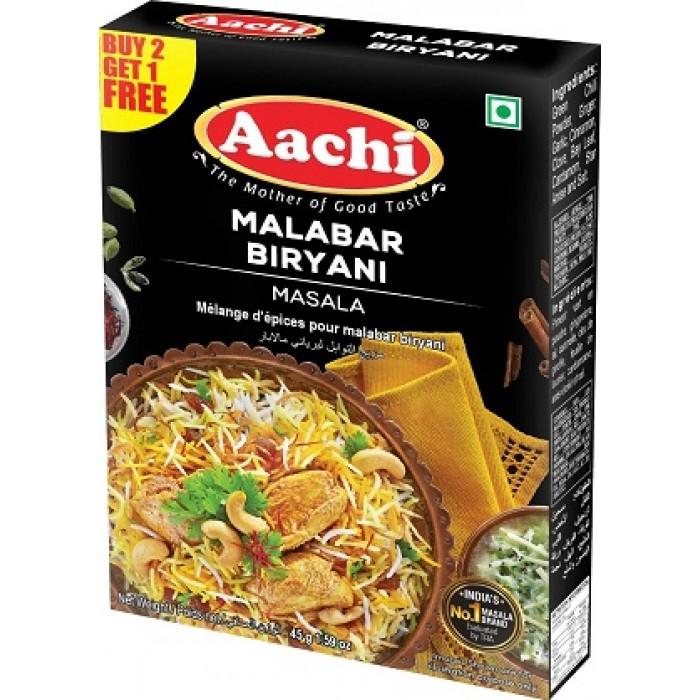 Aachi Malabar Chicken Biryani Masala 45g (Pack of 3)