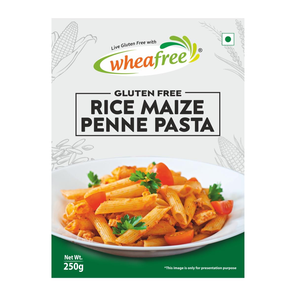 Wheafree Gluten Free Rice Maize Penne Pasta 250g