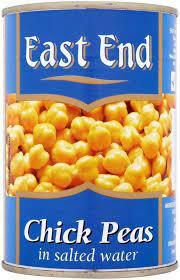 East End Chick Peas in Brine 400g