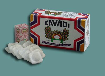 Cavadi Kapoor/Camphor 105 Tablets
