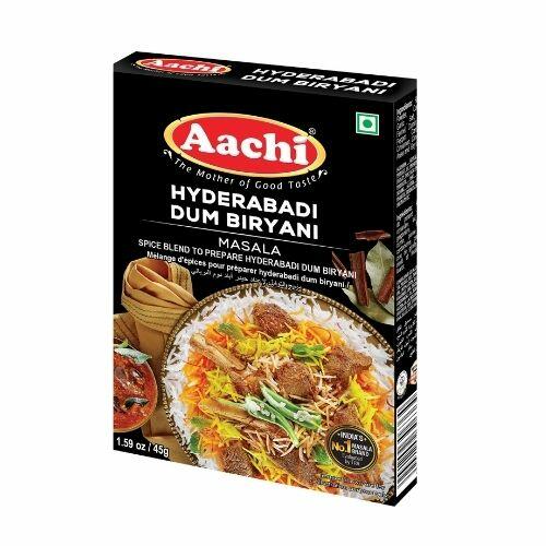 Aachi Hyderabad Dum Biriyani Masala 45g (Pack Of 3) - Best Before July '23