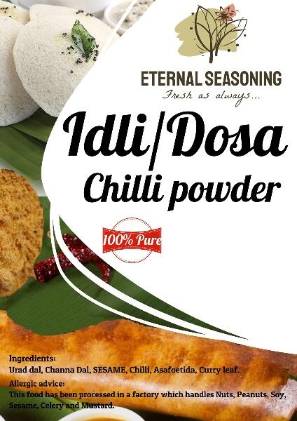 Eternal Seasoning Idli/ Dosa Chilli Powder 50g