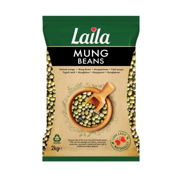 Laila Whole Moong Beans 2kg