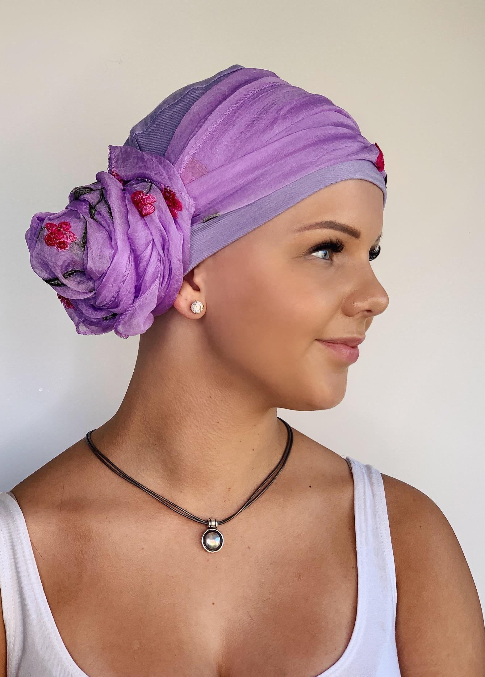 Headscarf In Soft lilac