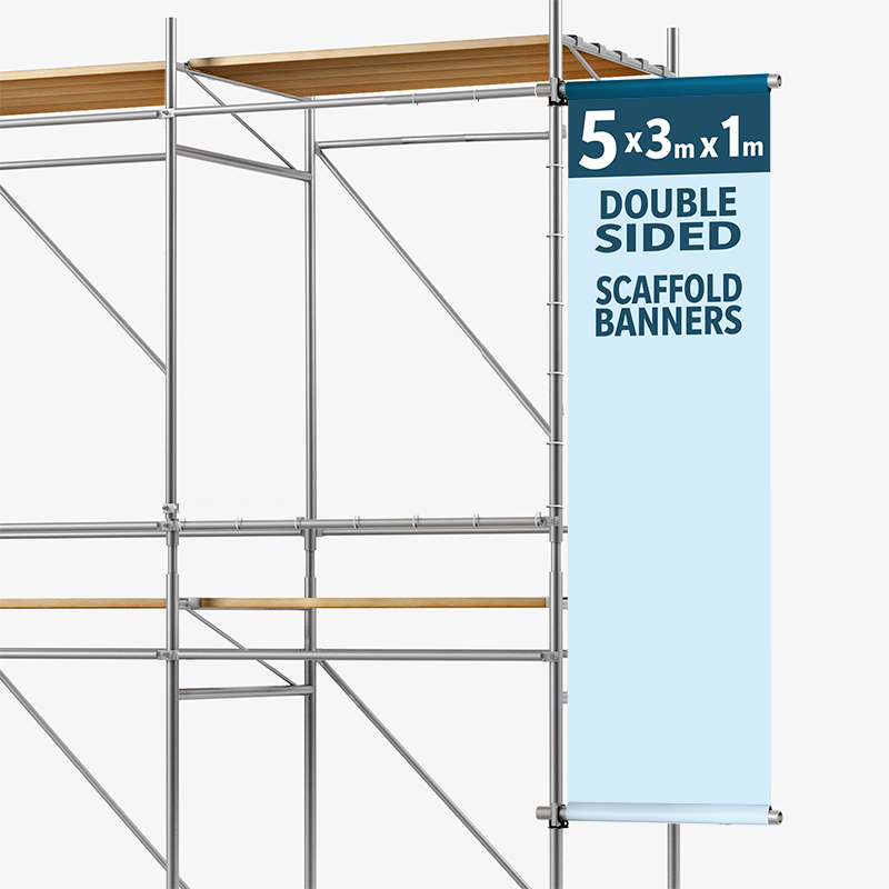 double sided scaffolding banner