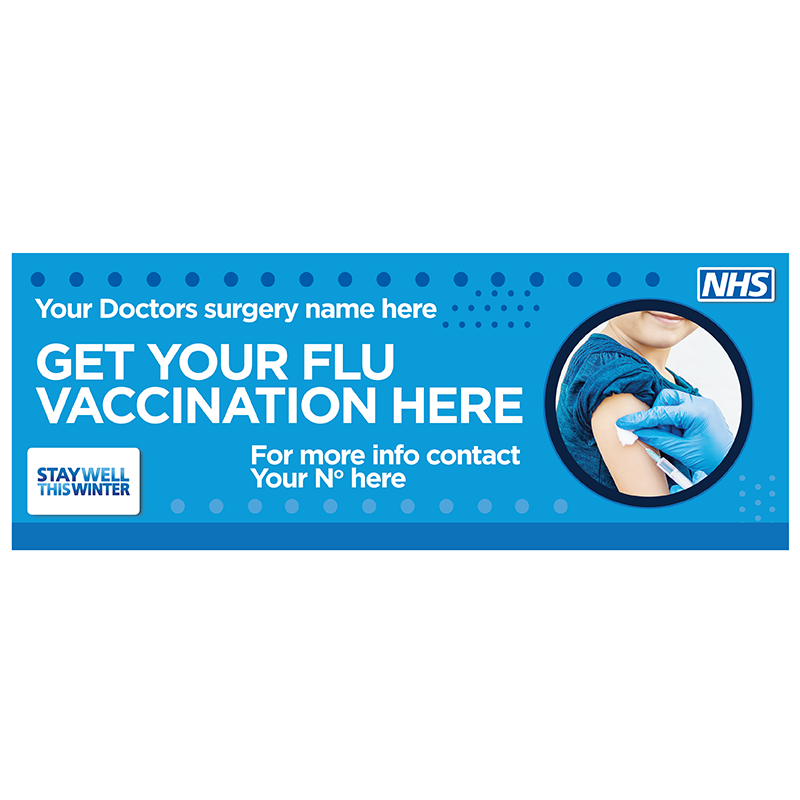 NHS Vaccine Banner