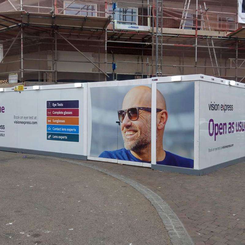 Printed Hoarding Panels   From only £72!