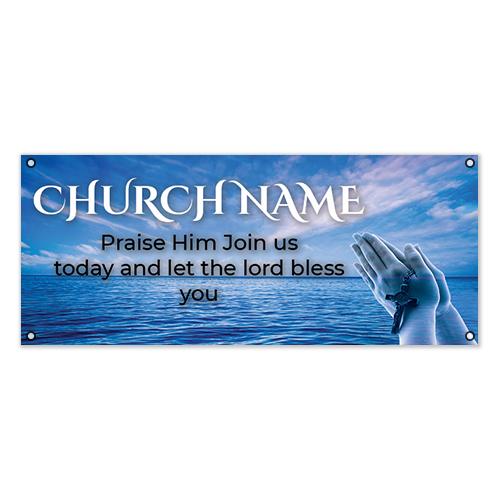 Church message banner