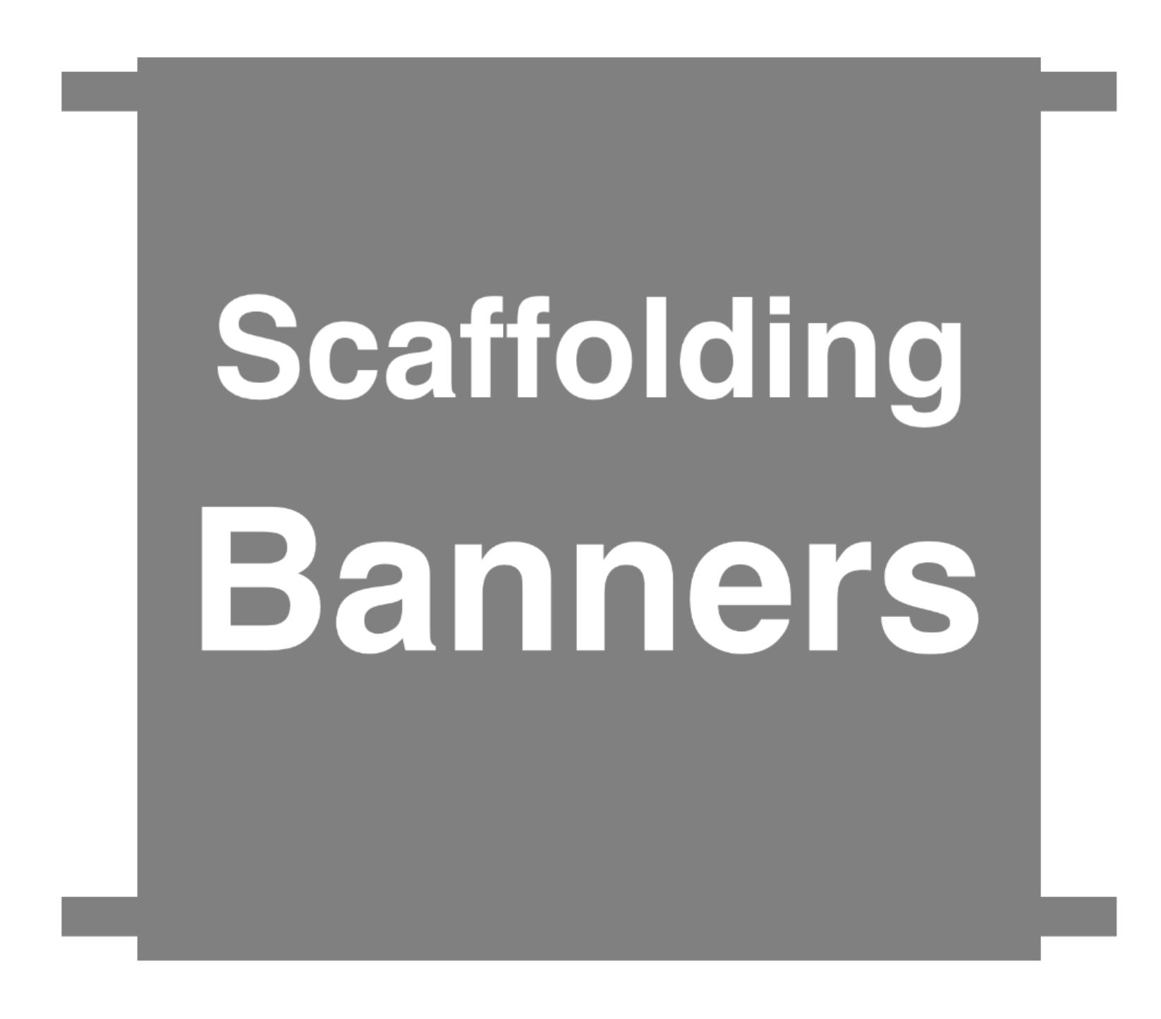 scaffold banners