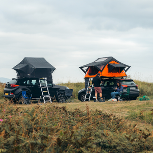 TentBox Lite 1.0: Black and Orange Lifestyle