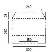 Trigano Bali Awning: Medium Dimensions 2