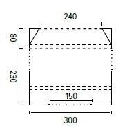 Trigano Bali Awning: Medium Dimensions 2