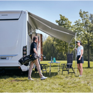 Thule 9200 Motorised Awning - Extended