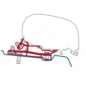 Ford Transit H2 F80S Awning Adapter