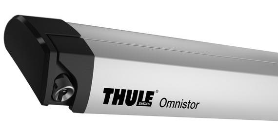 Thule 6300 Awning Anodised with Black endcaps