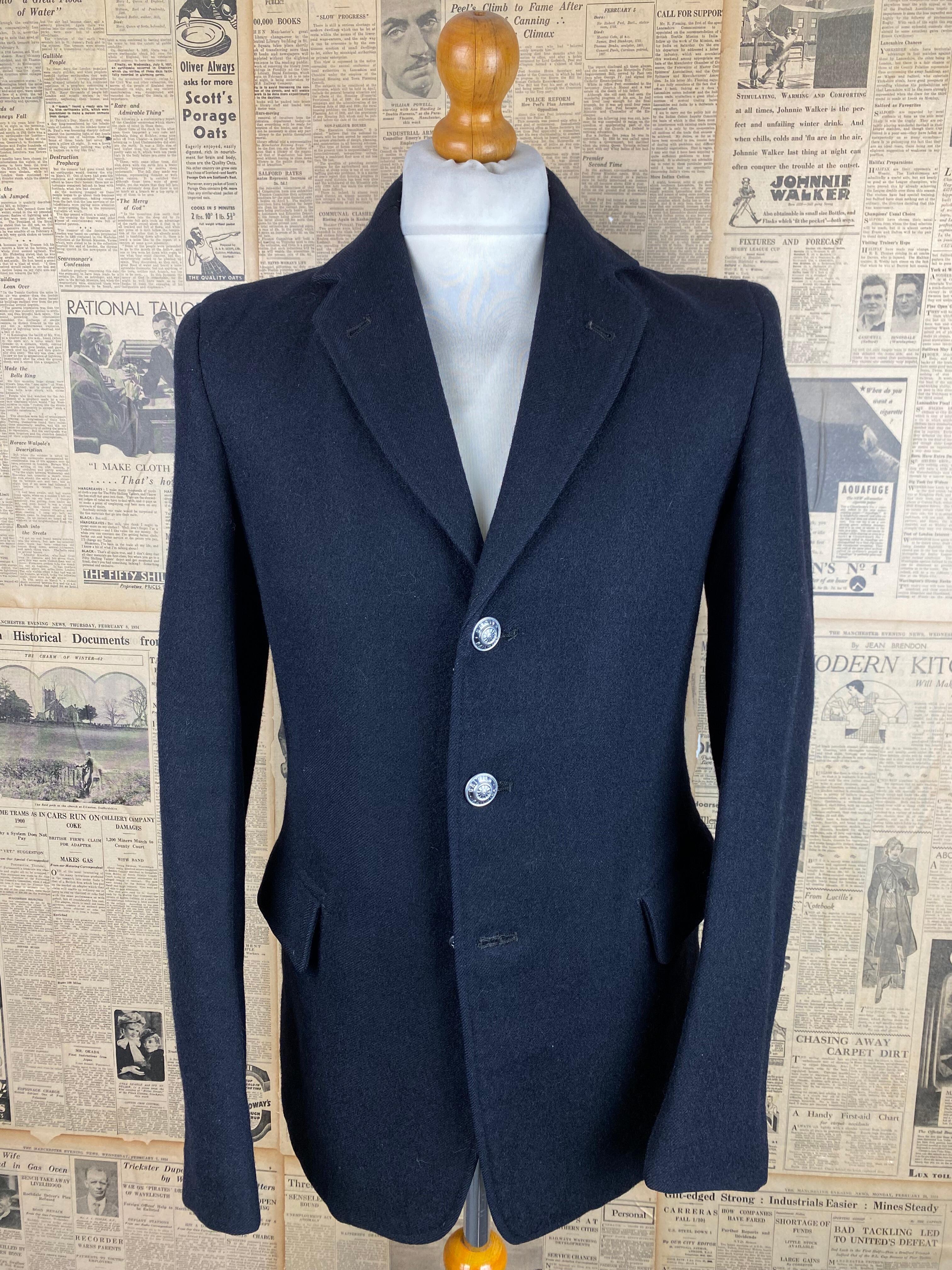 Vintage British railways 1950's 1960's blazer size 36