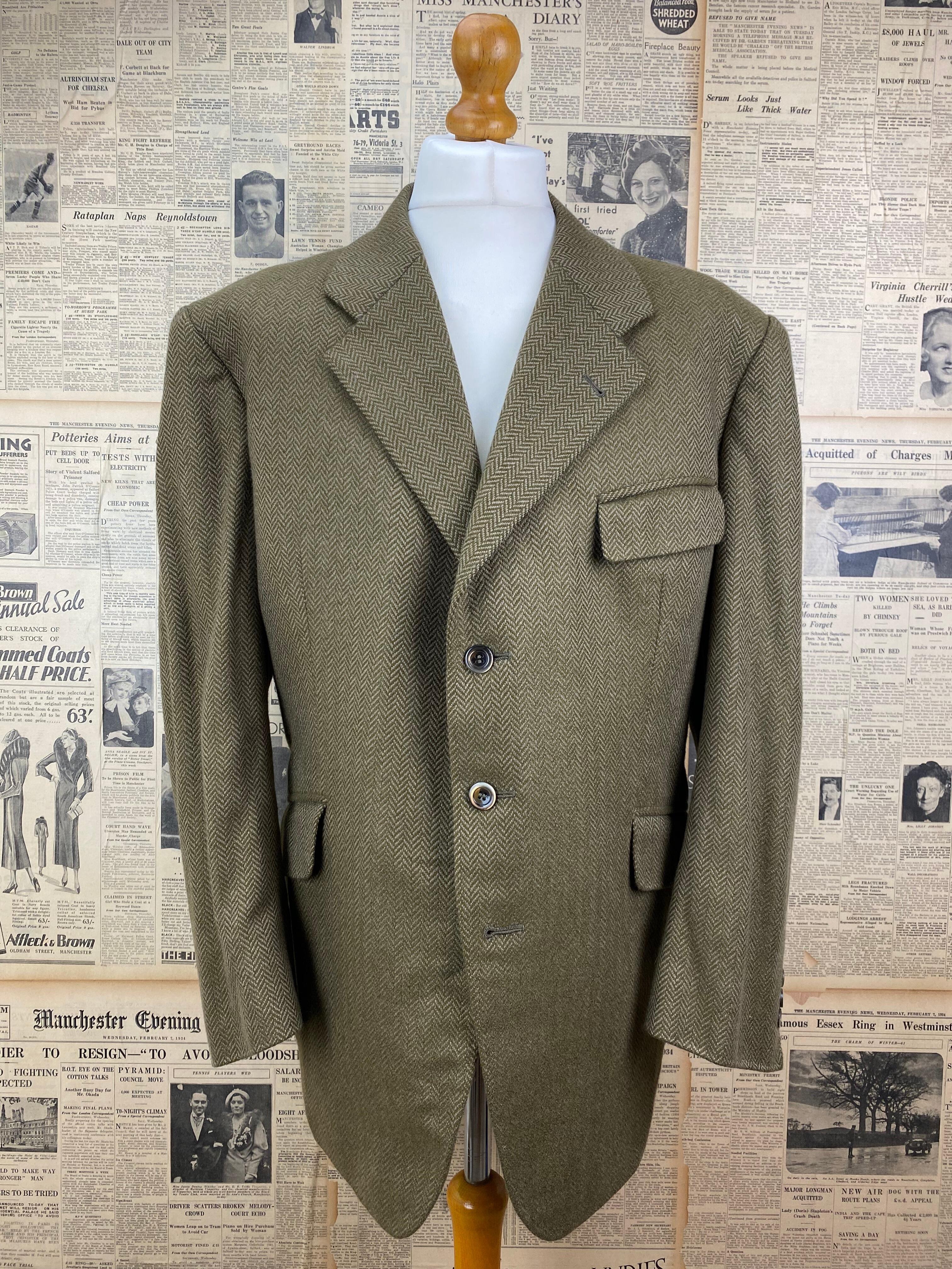 ヴィンテージ Keepers Tweed Hacking Jacket 英国製 【公式通販】