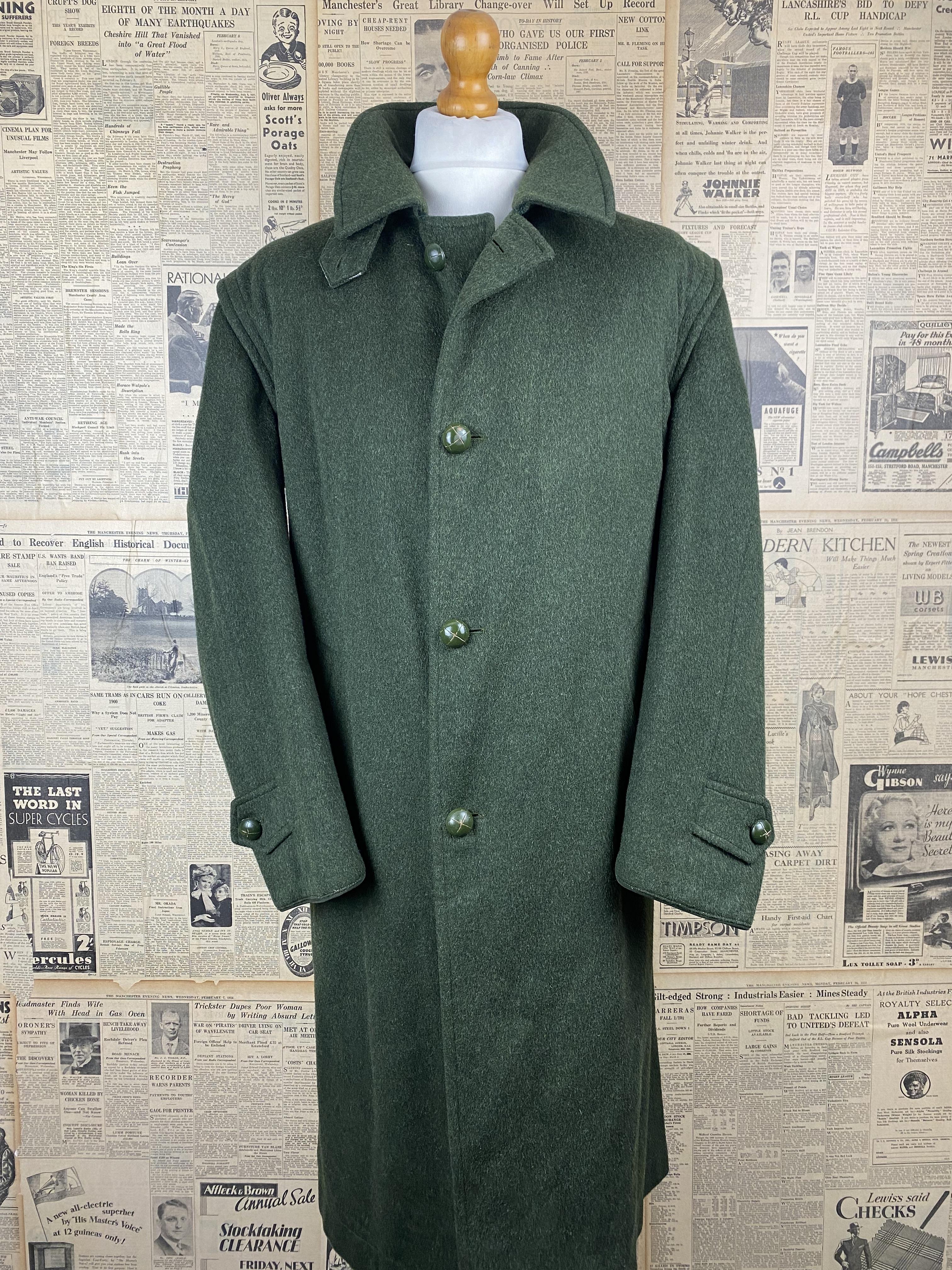 Classic 2025 loden coat