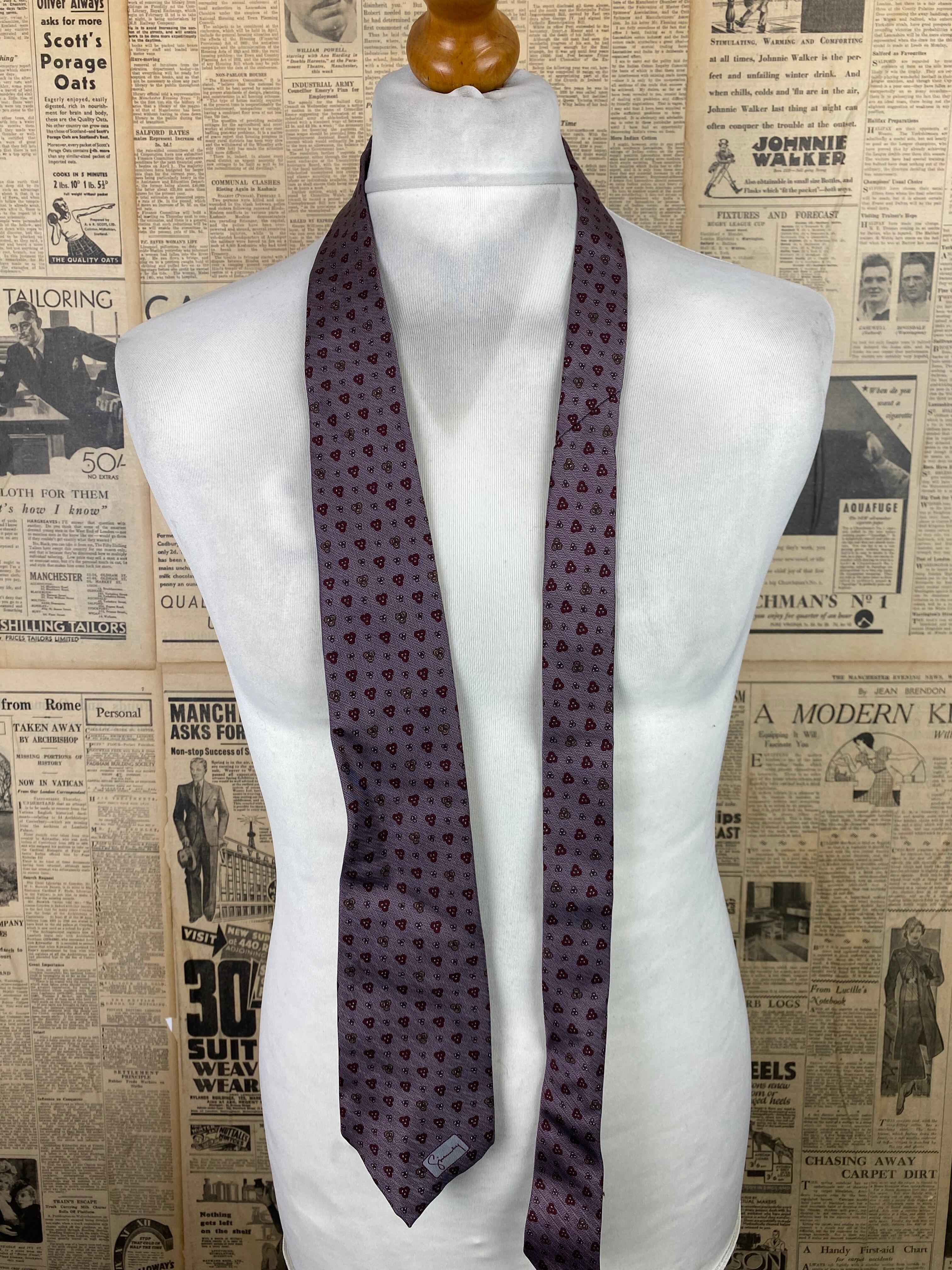 Vintage Givenchy silk tie