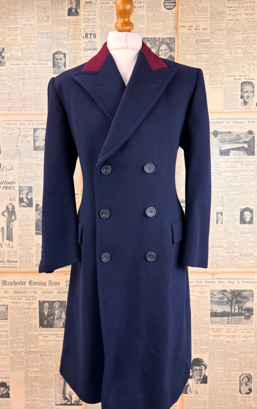 ジャケット・アウター 00s archive wool super long chester coat