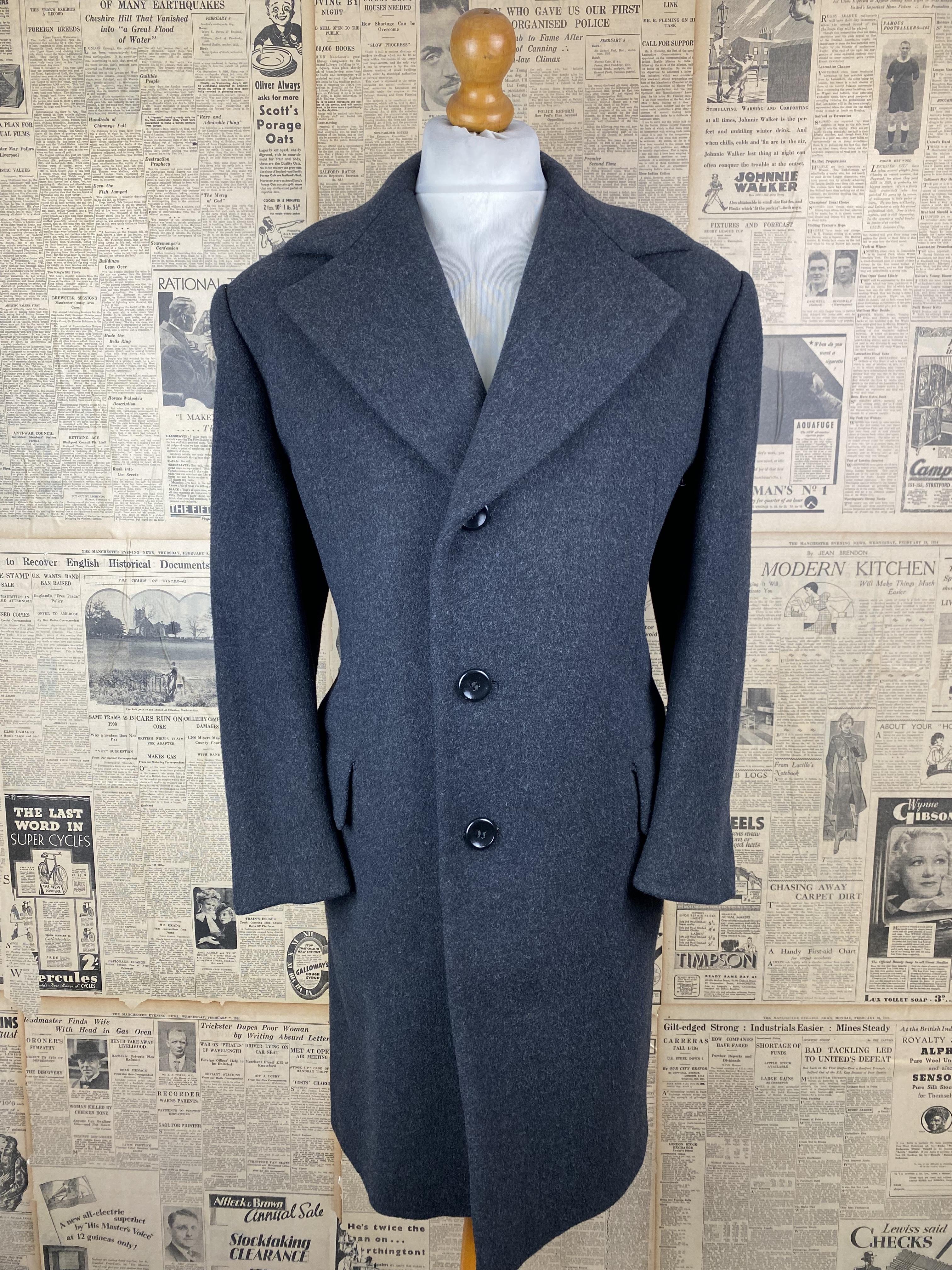 Crombie clearance style overcoat