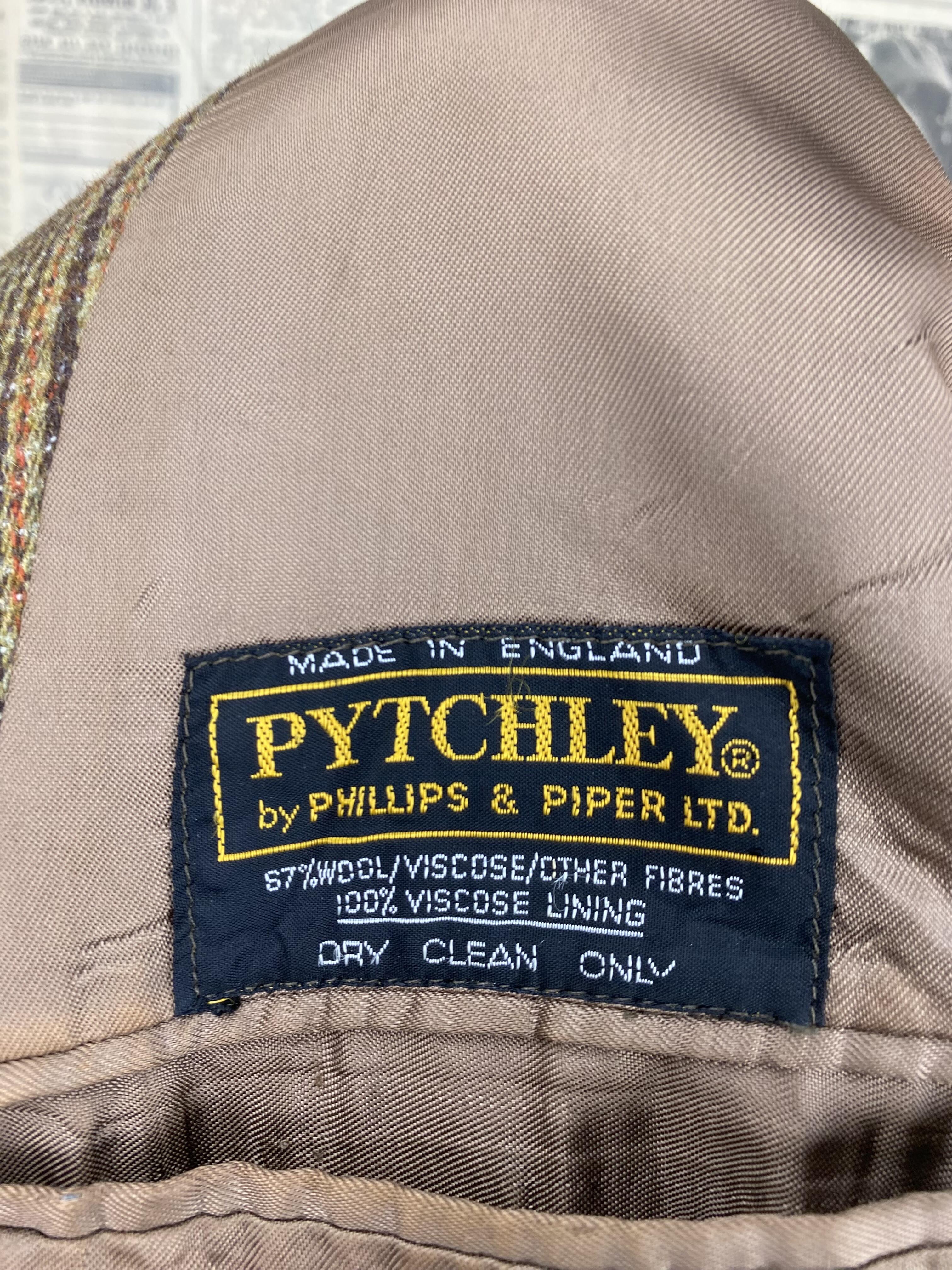 Sharmann Pytchley 1960's 70's Pytchley Lambourne hacking jacket size 42