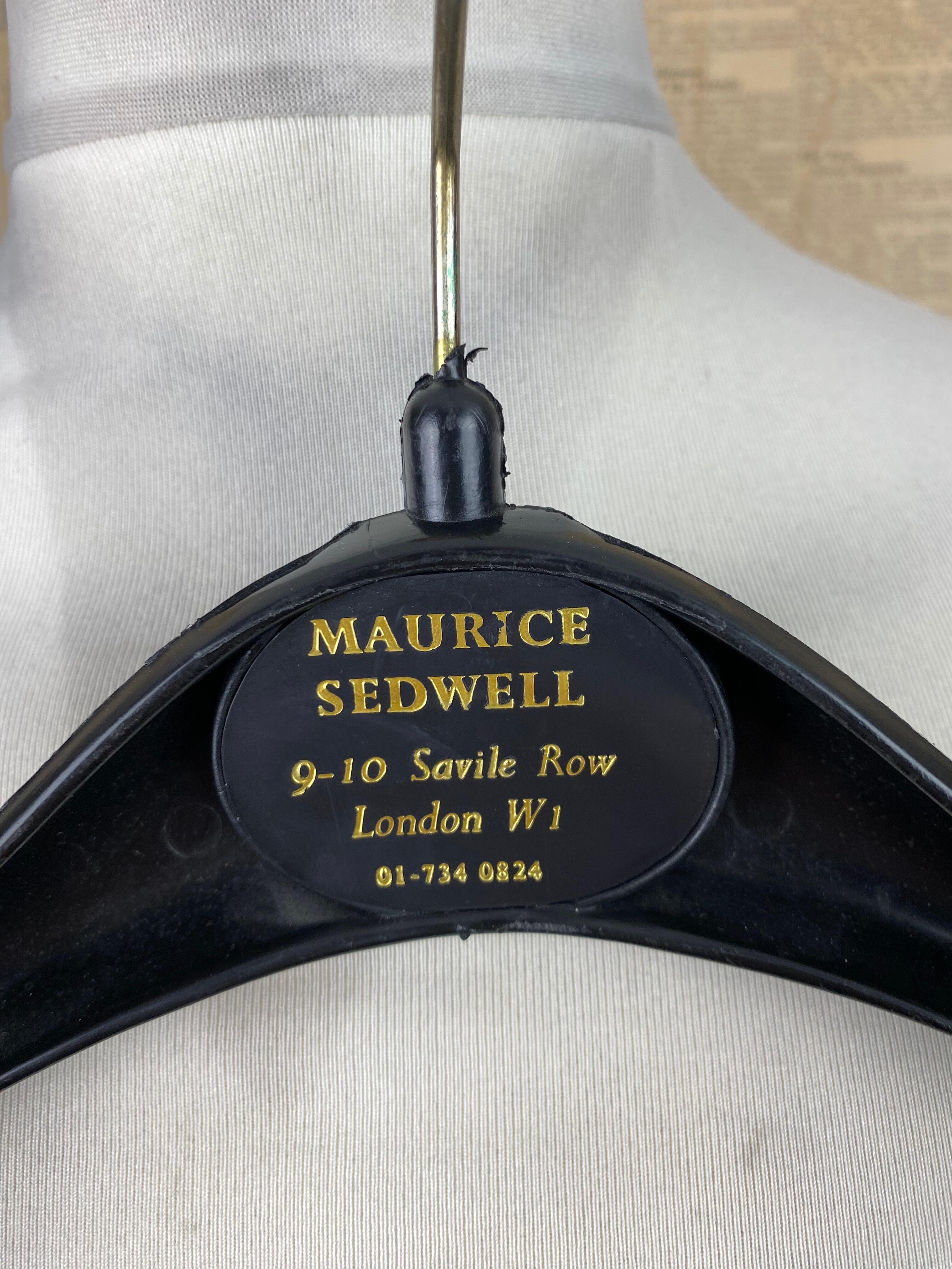 Vintage Savile row 1970's Maurice Sedwell three piece suit size 42
