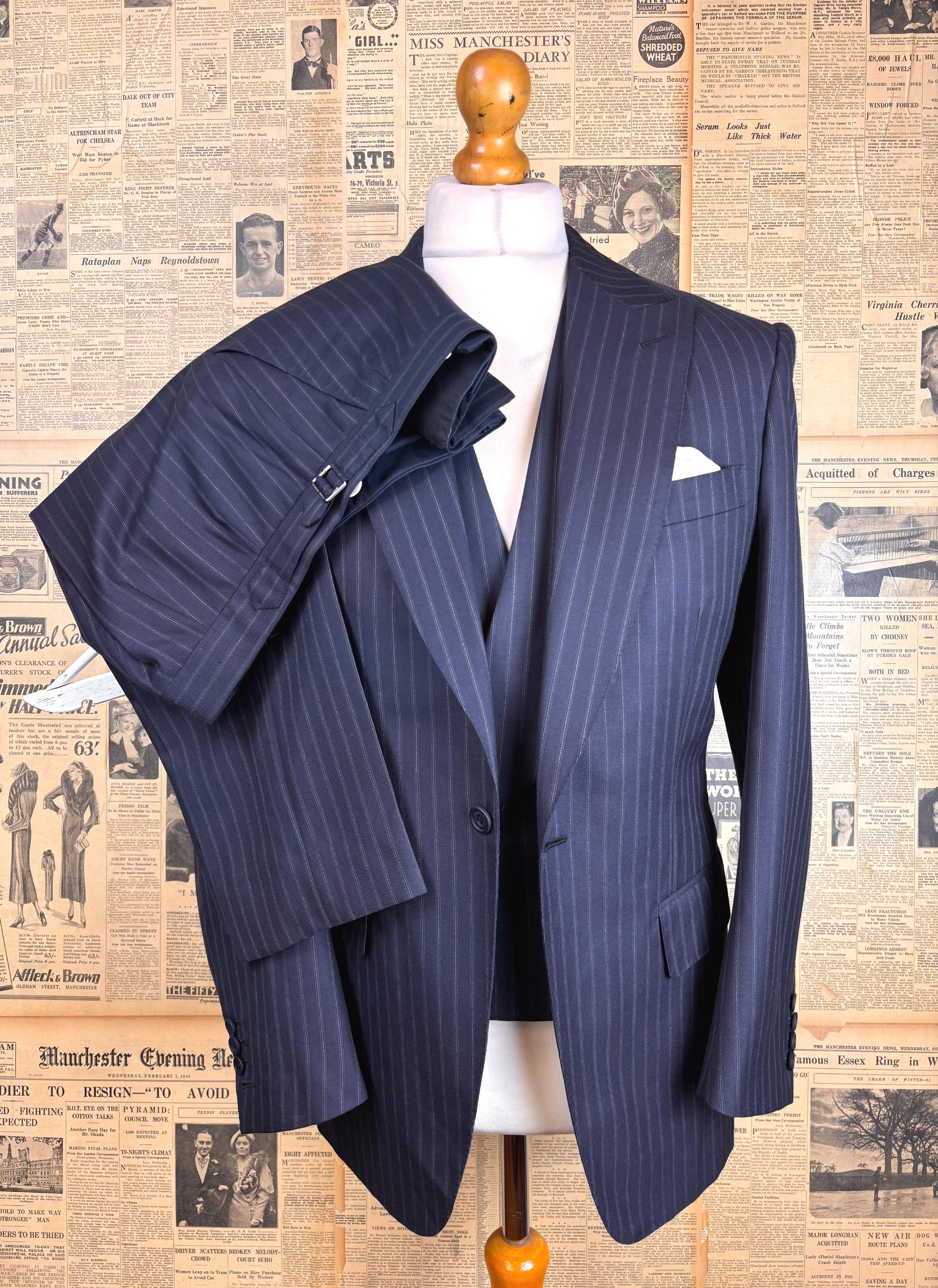 RING JACKET スーツ Holland & Sherry / 44 Holland & sherry three piece grey suit size 44 long