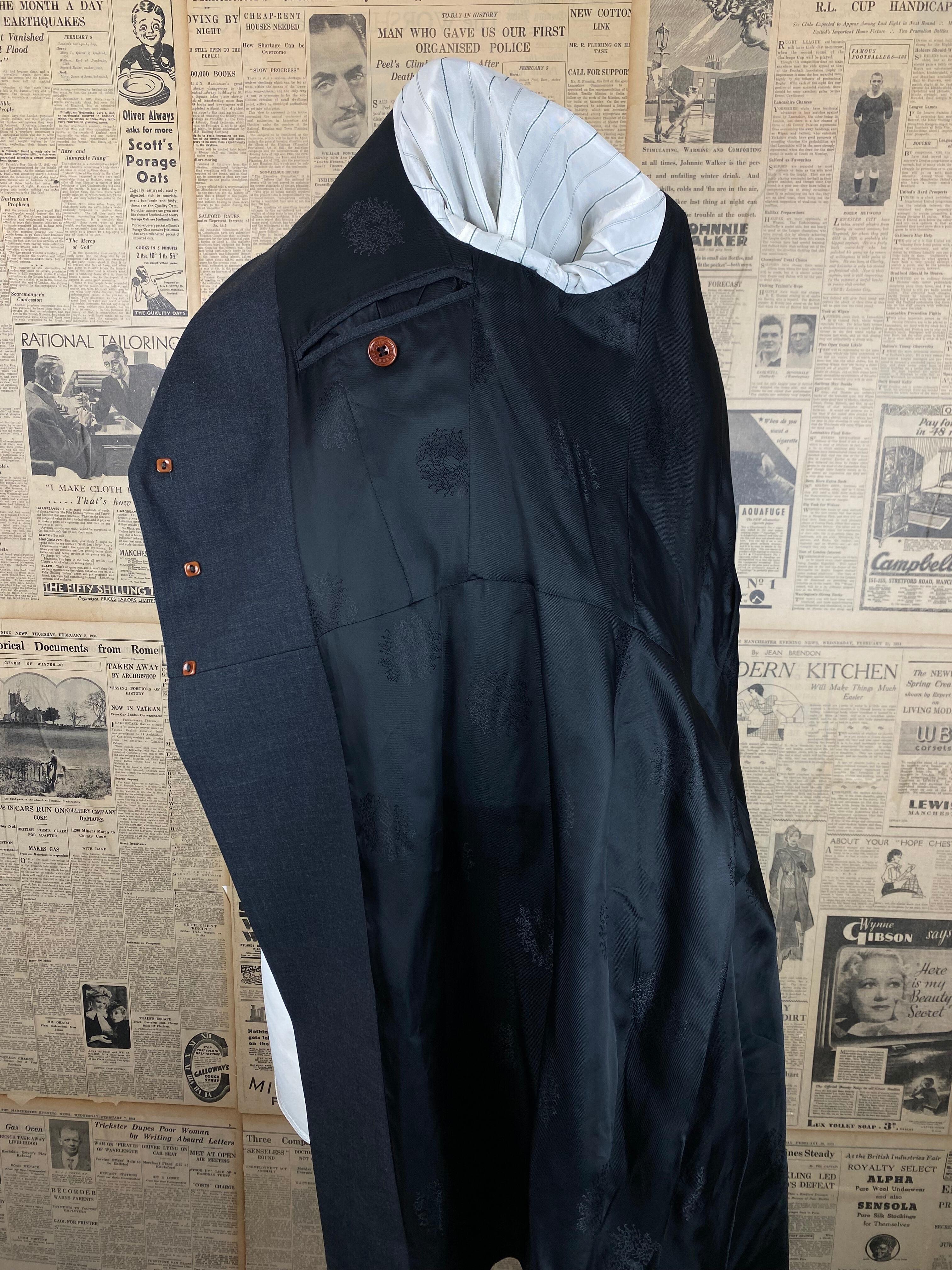 182> Modern Loden morning tailcoat size 40 short