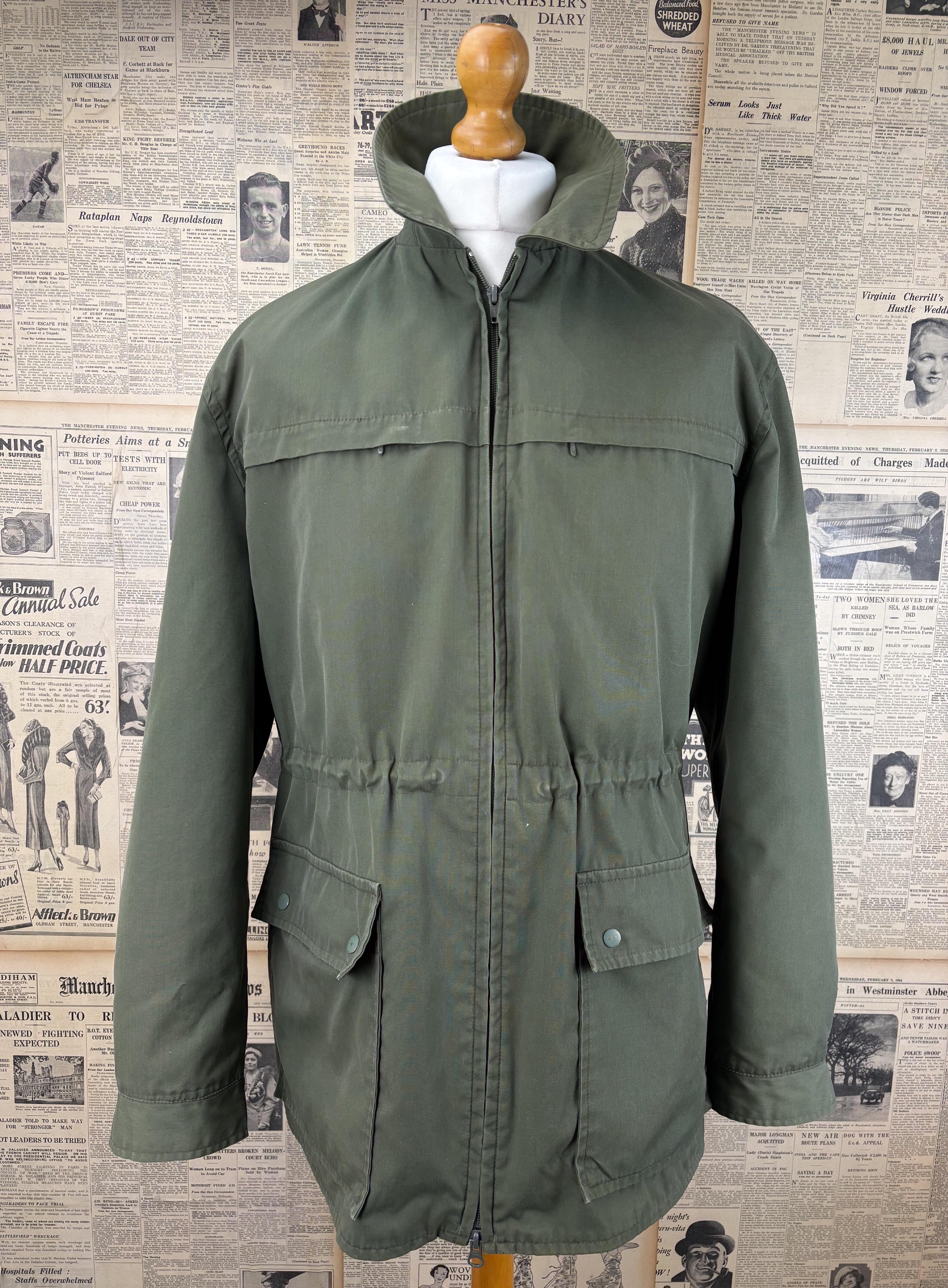 Grenfell Crossfell green jacket size 44 46