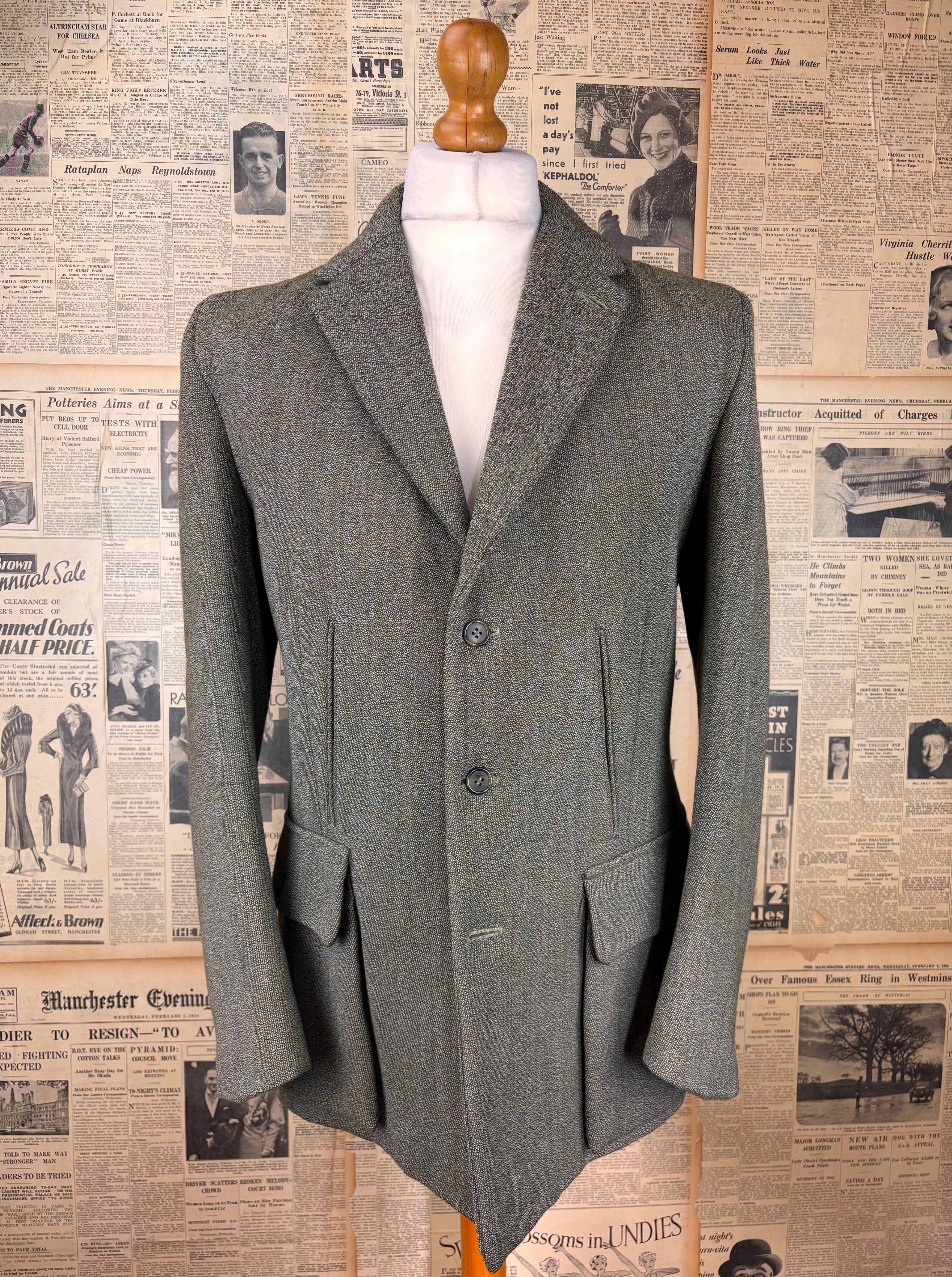 Veste Enfant Shires Keepers Tweed Taille 26 – Parfaite Pour L'équitation, état D'occasion