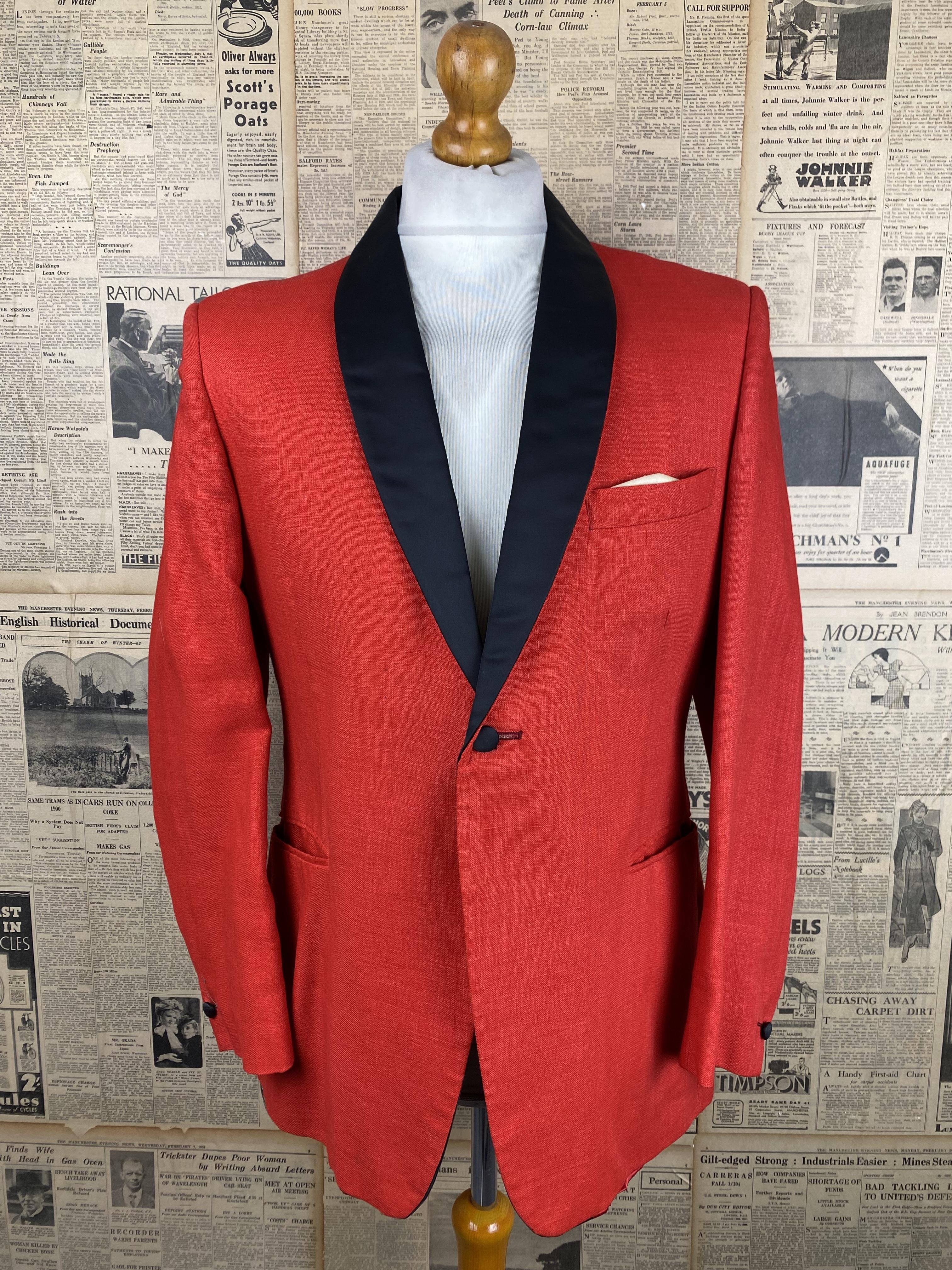 Red on sale dinner jackets