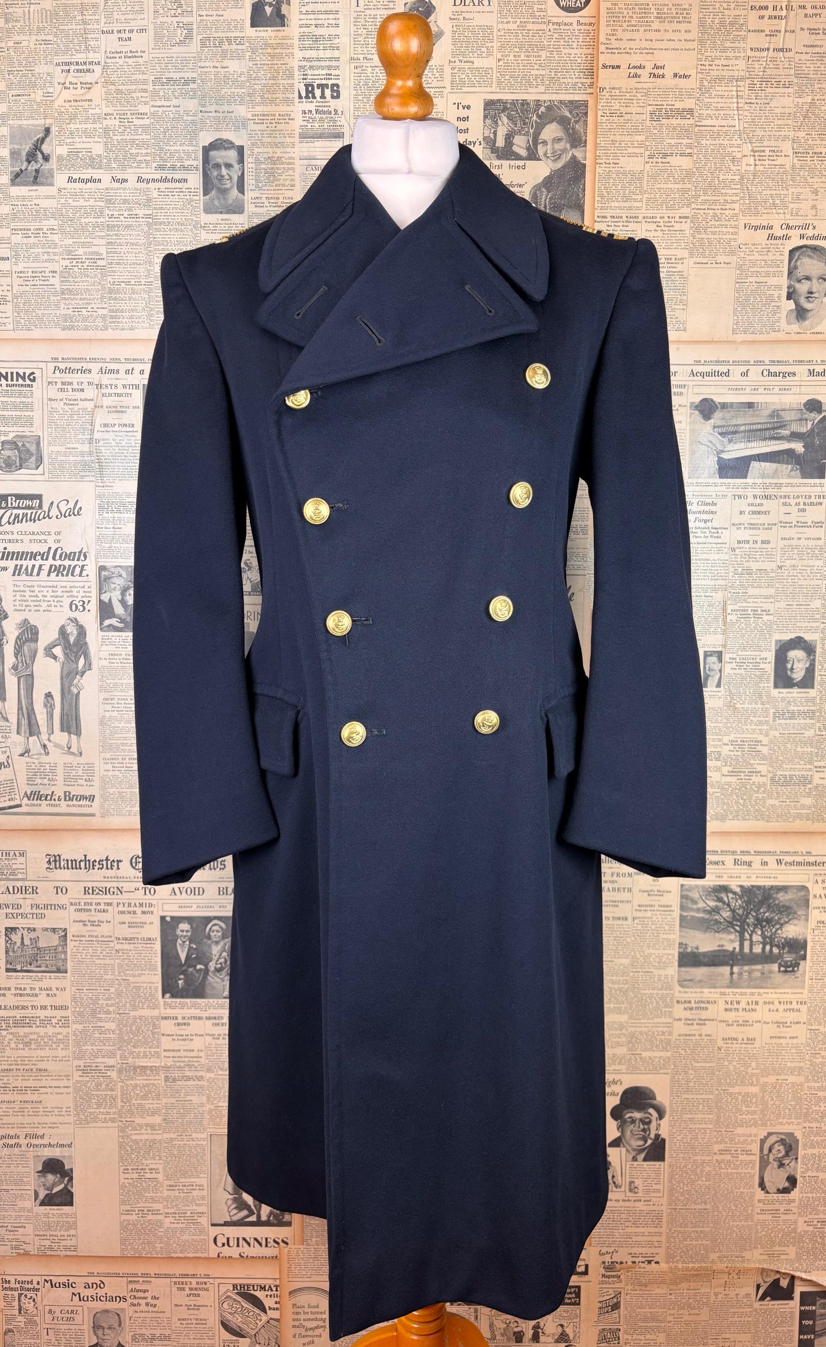 ジャケット・アウター 40s British Military short duffle coat original-royal-navy-duffle-